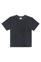Crochet Jersey Tee - Charcoal