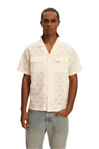 Lace Yacht Shirt - Cream
