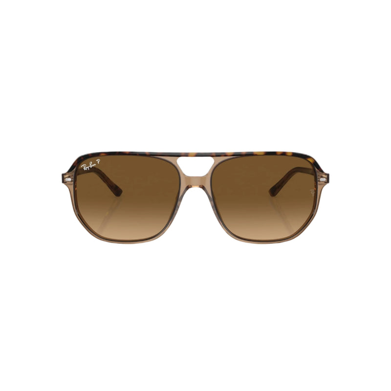 Havana On Transparent Brown Bill One Sunglasses