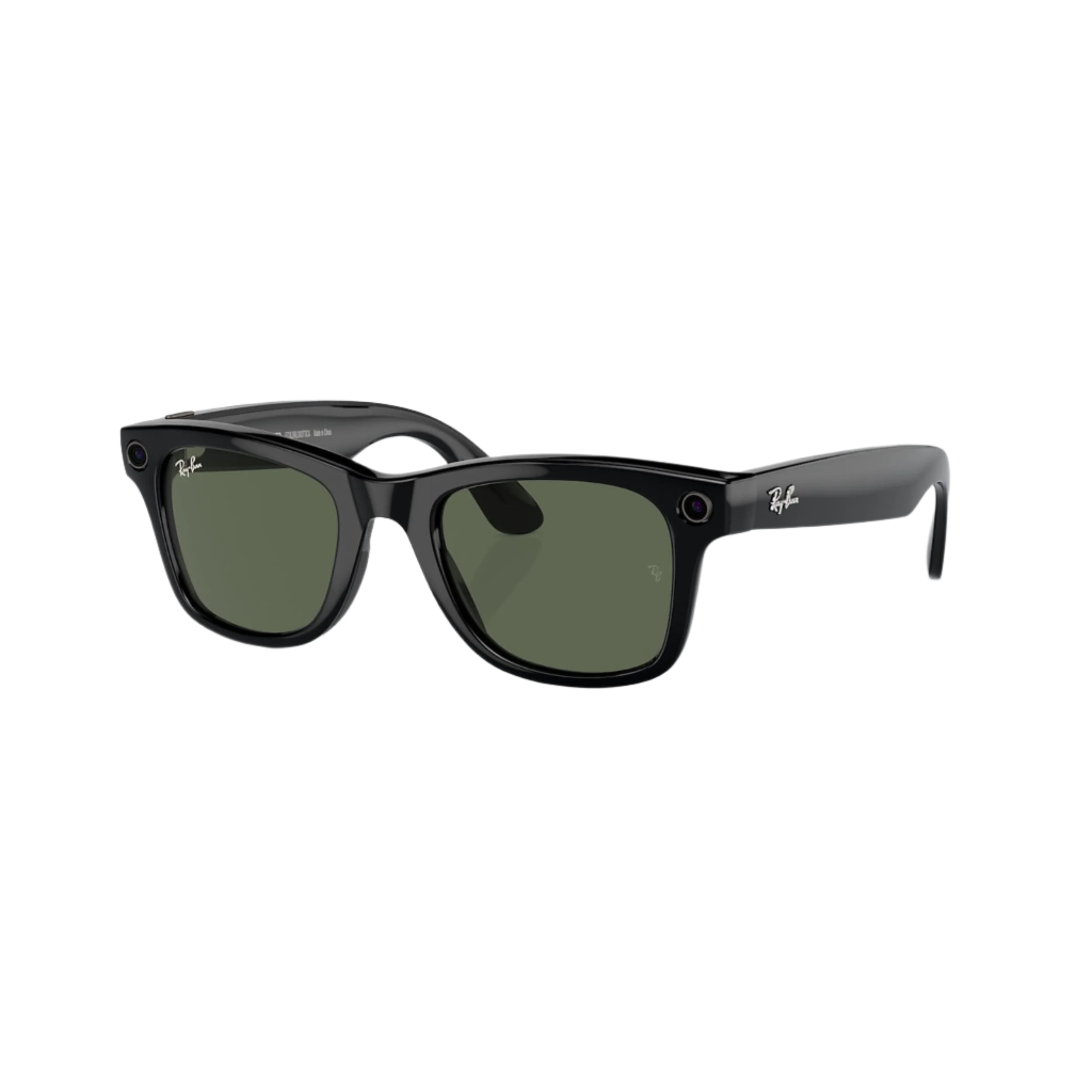Wayfarer - Meta Shiny Black With G15 Green