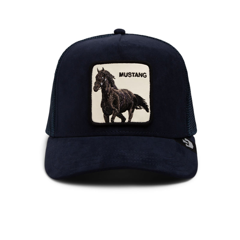 The Suede Mustang Navy