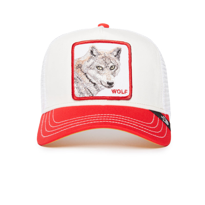 Wolf Fan White