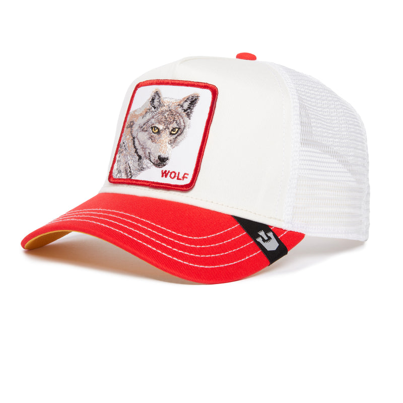 Wolf Fan White