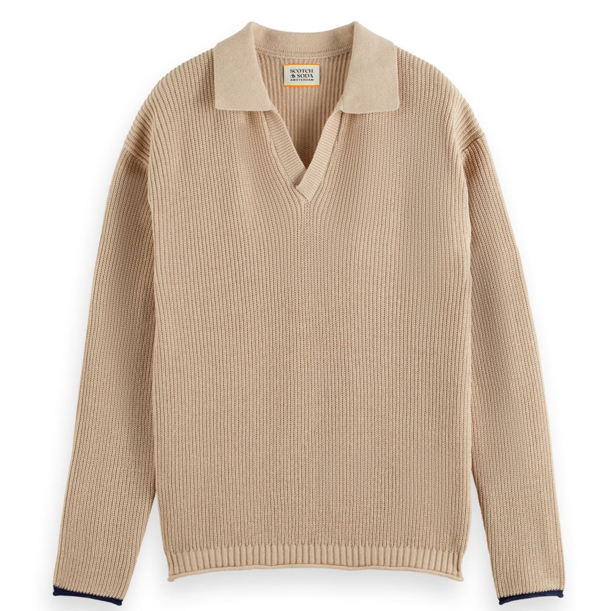Pebble Long-Sleeved Polo