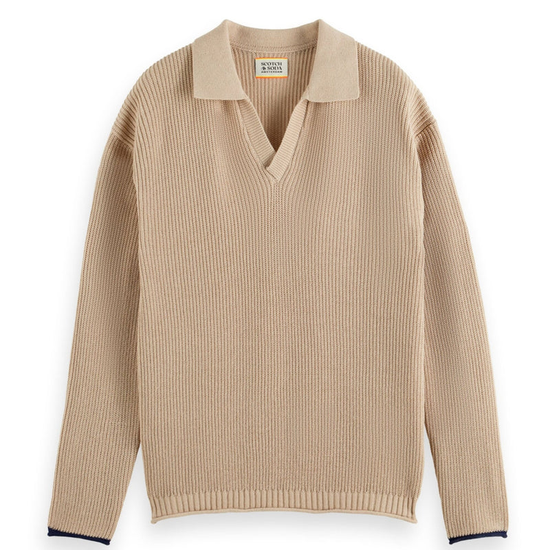 Pebble Long-Sleeved Polo