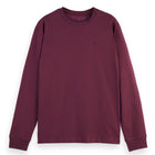 Dark Grape Relaxed Fit Essential Logo T-Shirt