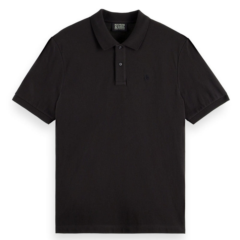 Logo Pique Polo - Black