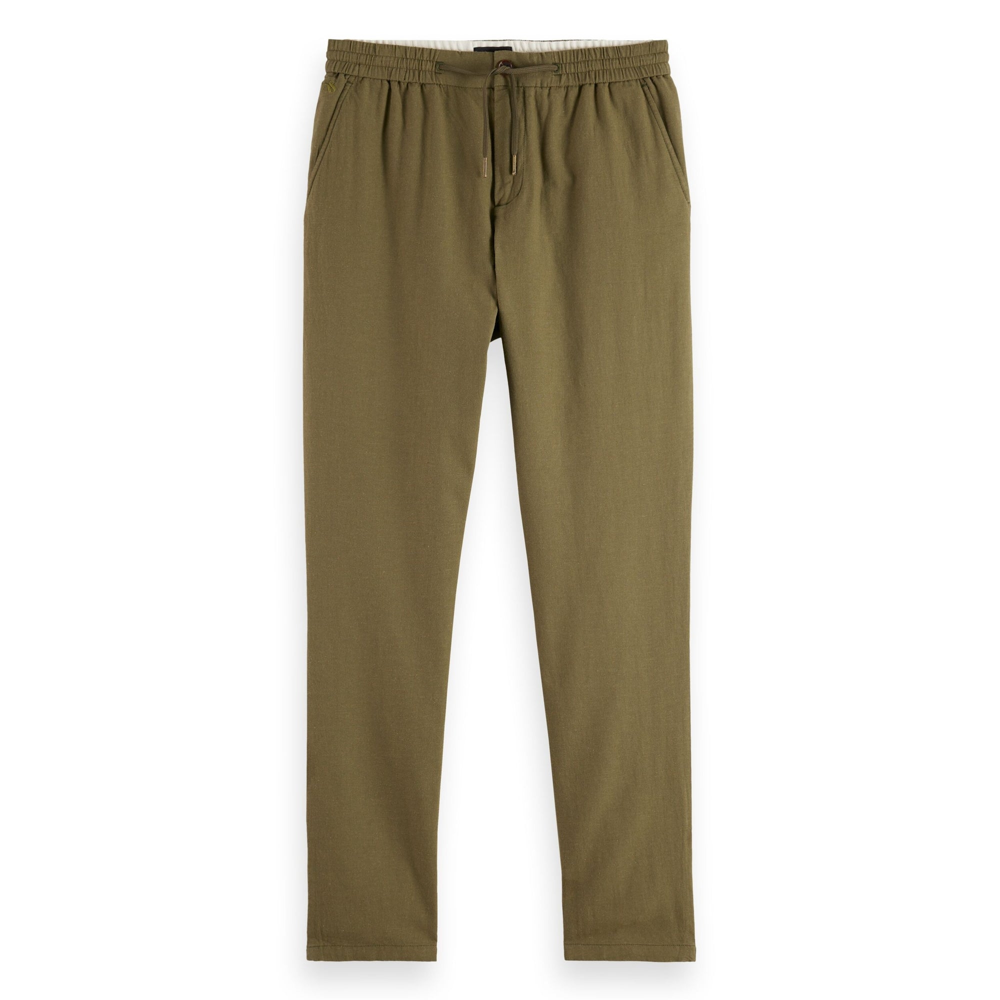 Classic Green Seasonal Core - Warren Cotton Linen Straight Jogger
