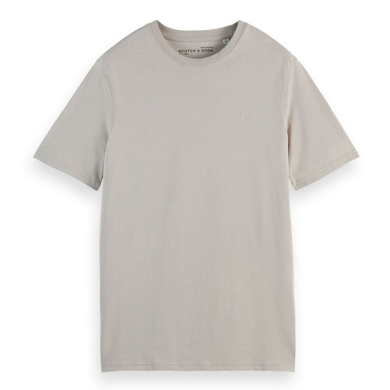 Gray Regular Fit Logo T-Shirt