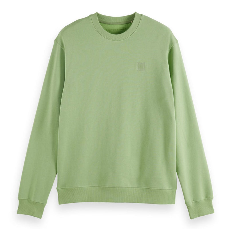 Green Regular Fit Logo Sweatshirt