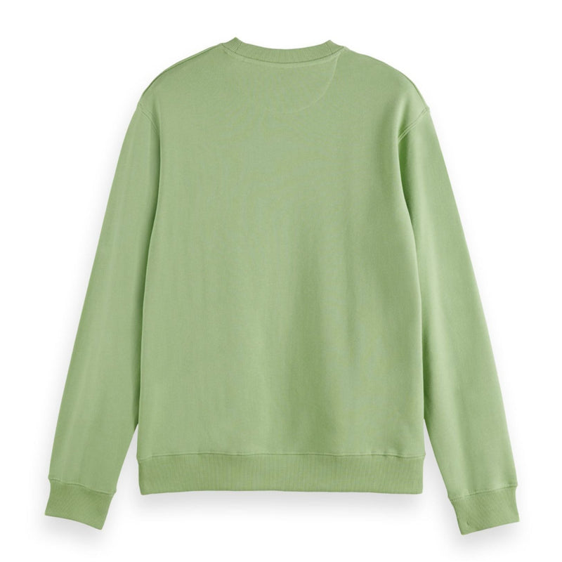 Green Regular Fit Logo Sweatshirt