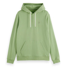 Green Regular Fit Logo Hoodie