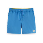 Blue Mid-Length Swimshort