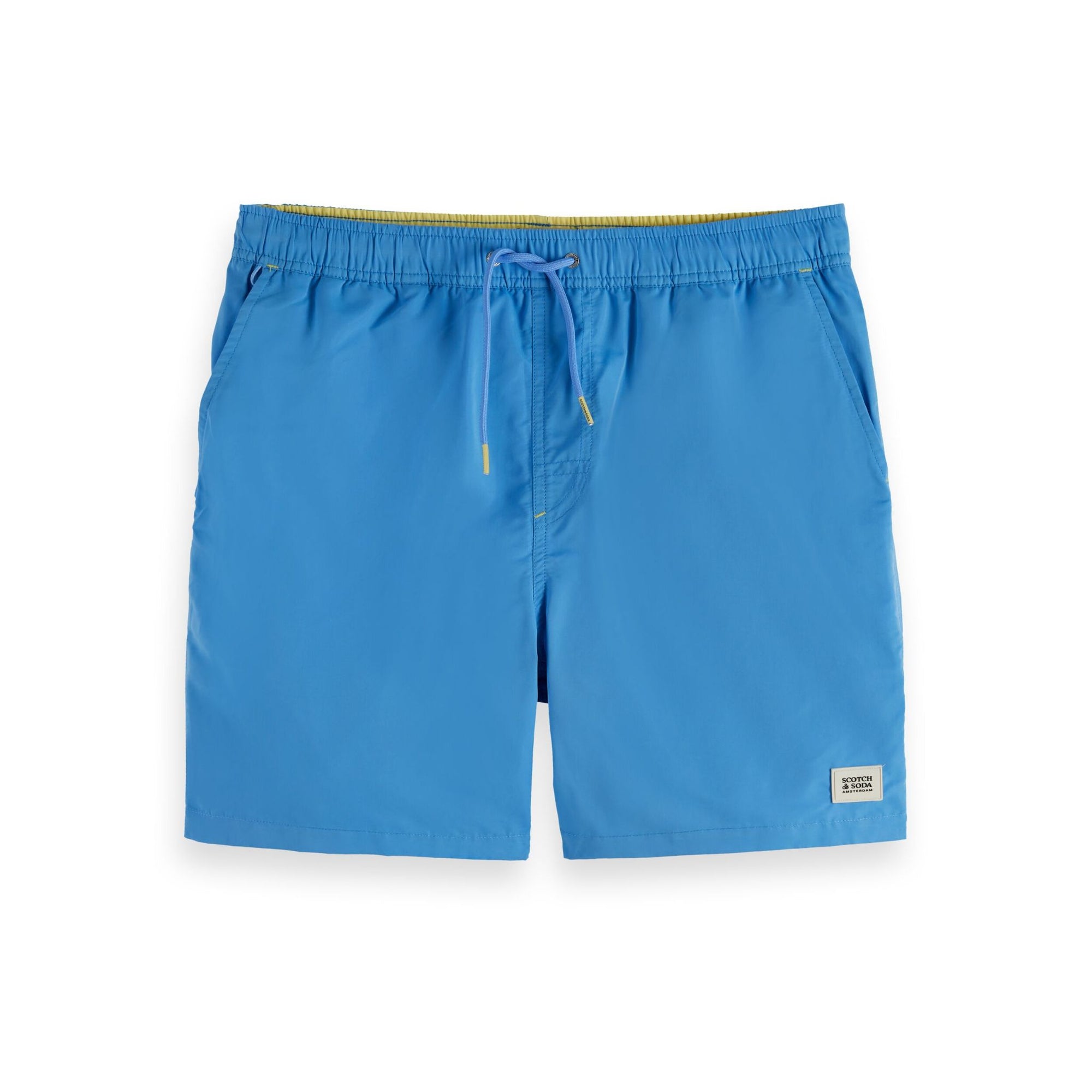 Blue Mid-Length Swimshort