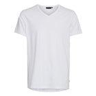 White Lincoln V-Neck T-Shirt