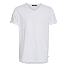 White Lincoln V-Neck T-Shirt