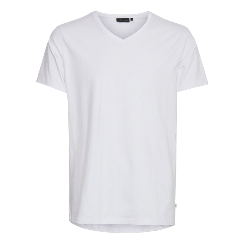 White Lincoln V-Neck T-Shirt