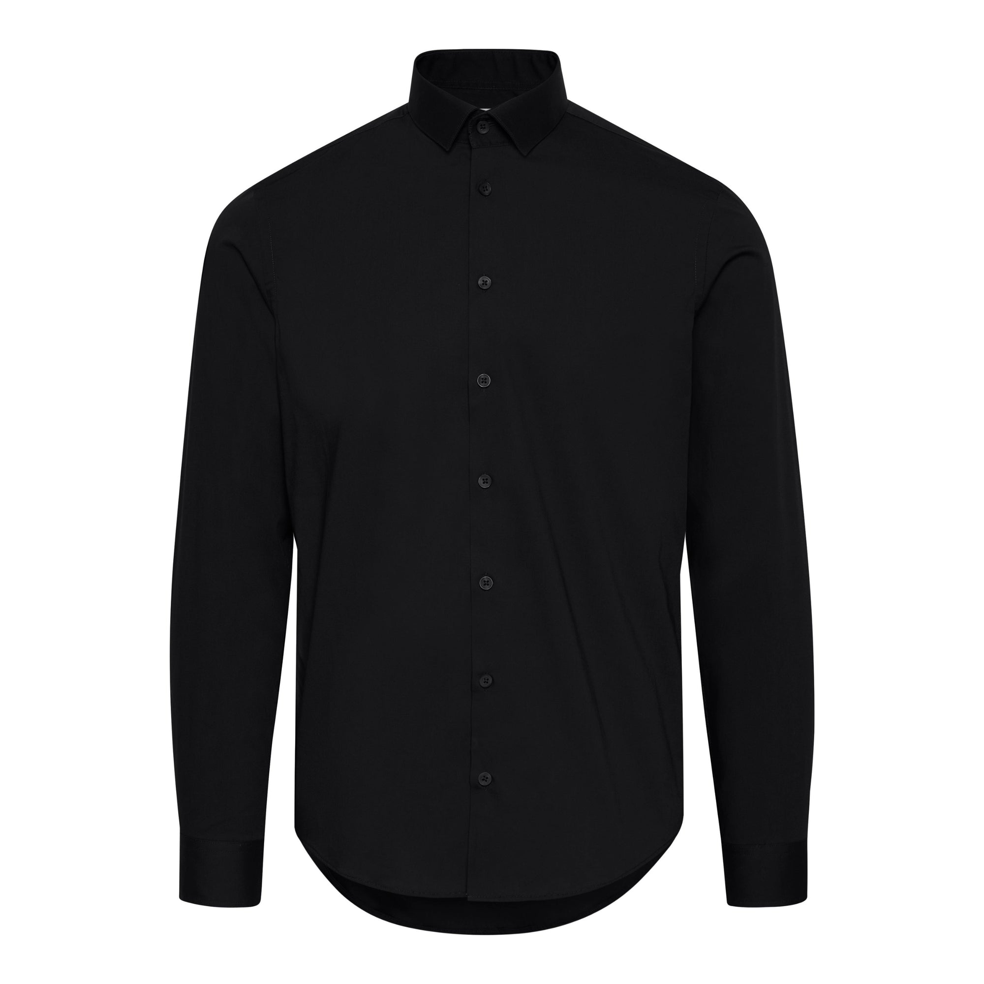 Chemise slim décontractée Friday noire Palle
