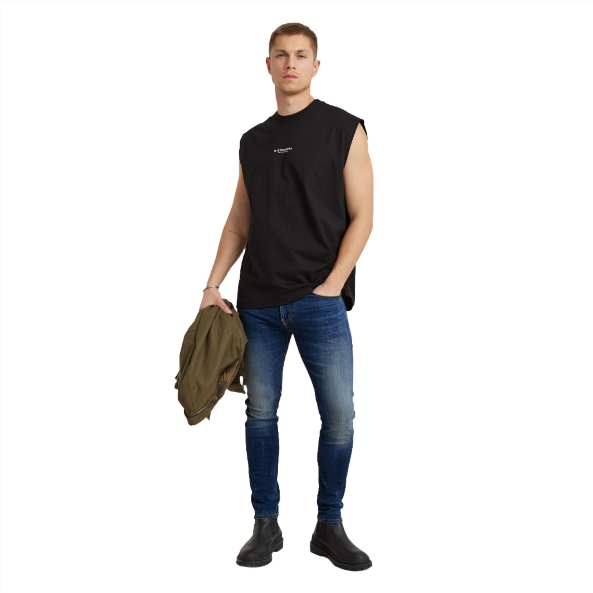 Medium Blue Revend Skinny Jeans