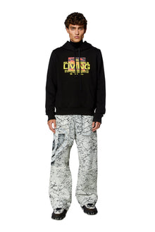Black S-Ginn-Hood-N1 Sweat-Shirt