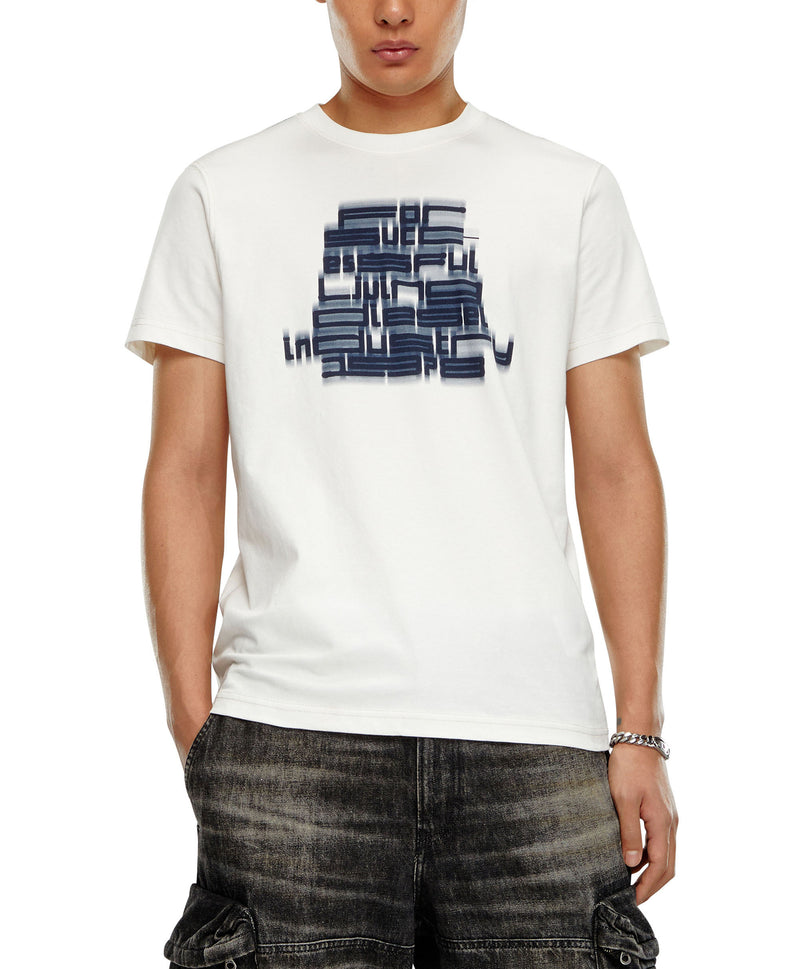 T-shirt Diesel T-Diegor blanc
