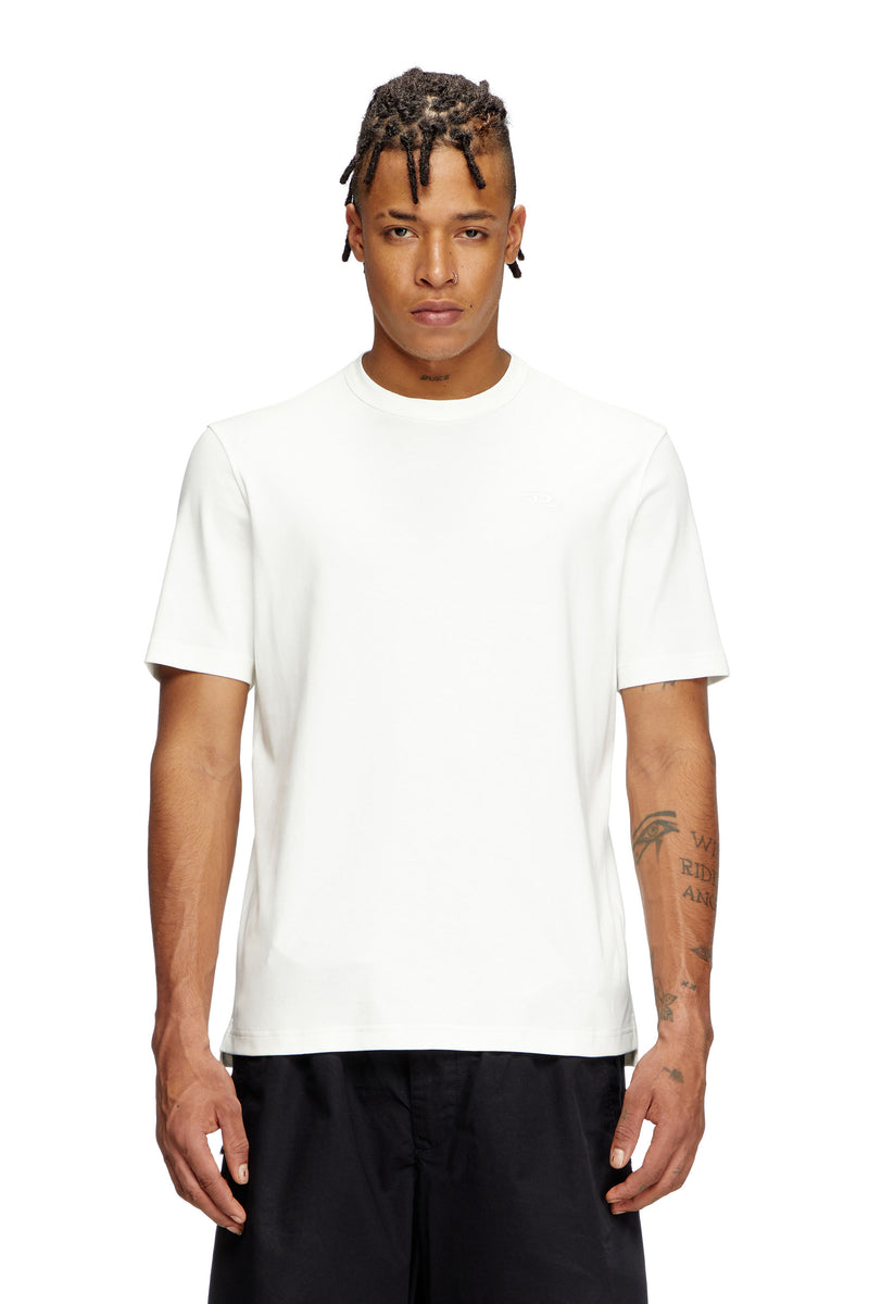 White T-Adjust-Slits-R17 T-Shirt