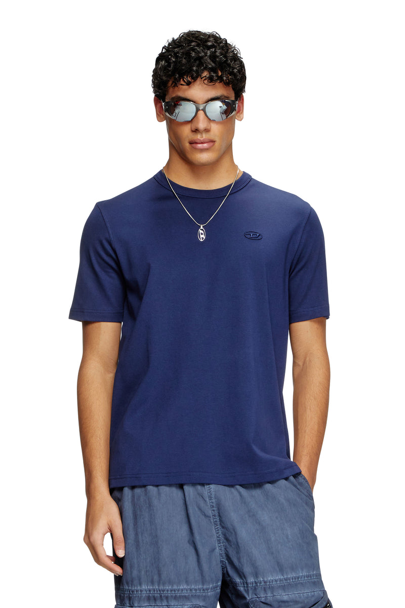 Blue T-Adjust-Slits-R17 T-Shirt