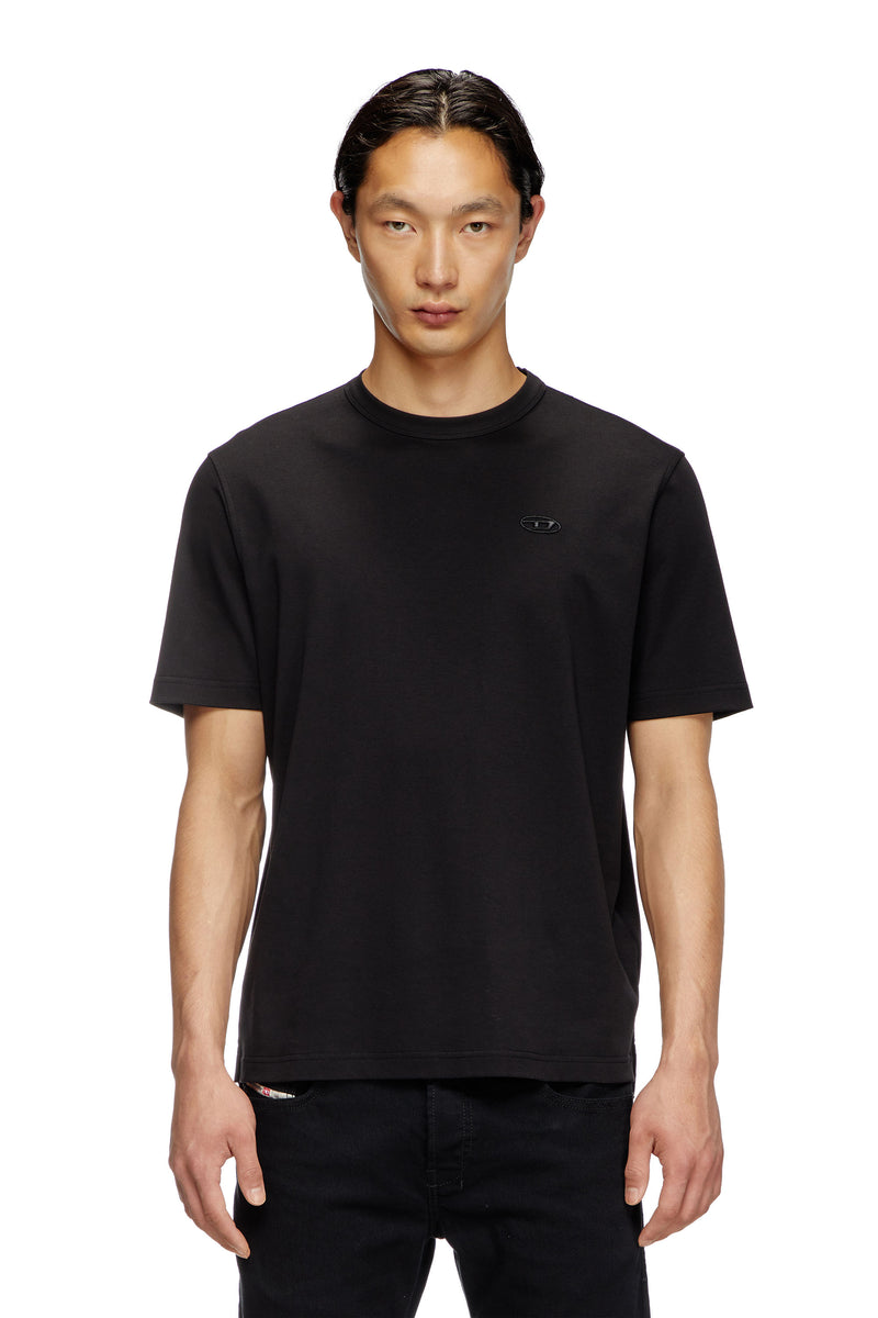 Black T-Adjust-Slits-R17 T-Shirt