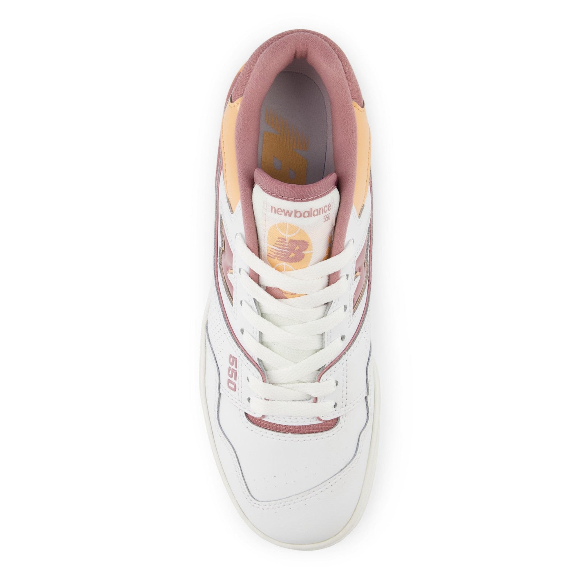 White/Rosewood 550 Sneakers