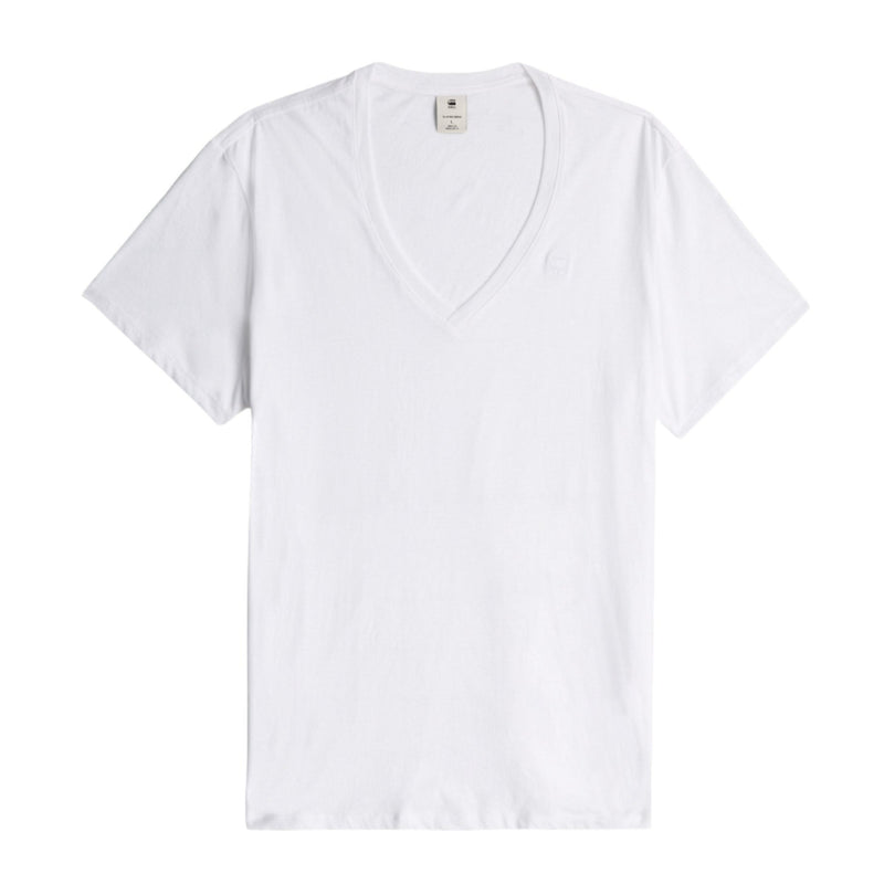 Base V-Neck T-Shirt - White
