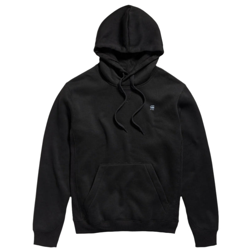 Premium Cored Hooded Sweater - Black
