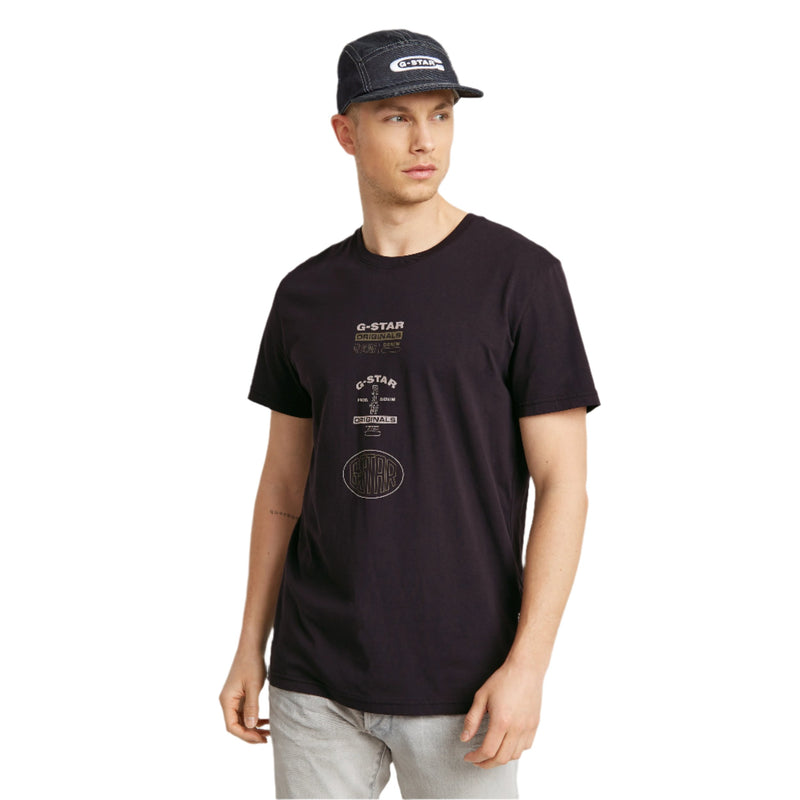 Dark Black Multi Originals T-Shirt