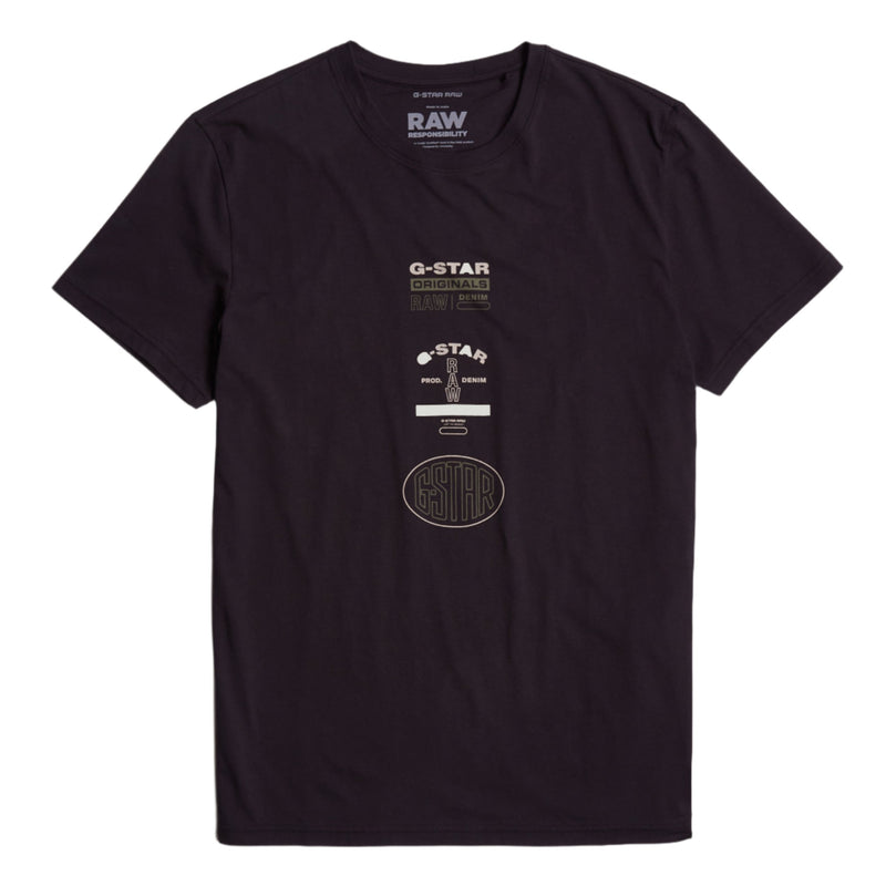 Dark Black Multi Originals T-Shirt