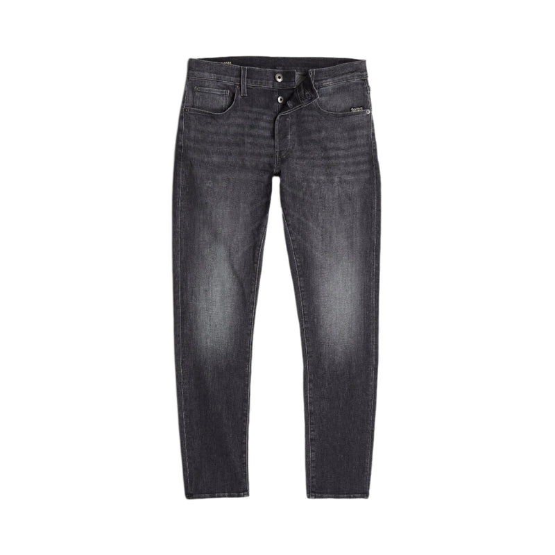 Faded Black Magnet 3301 Slim Jeans