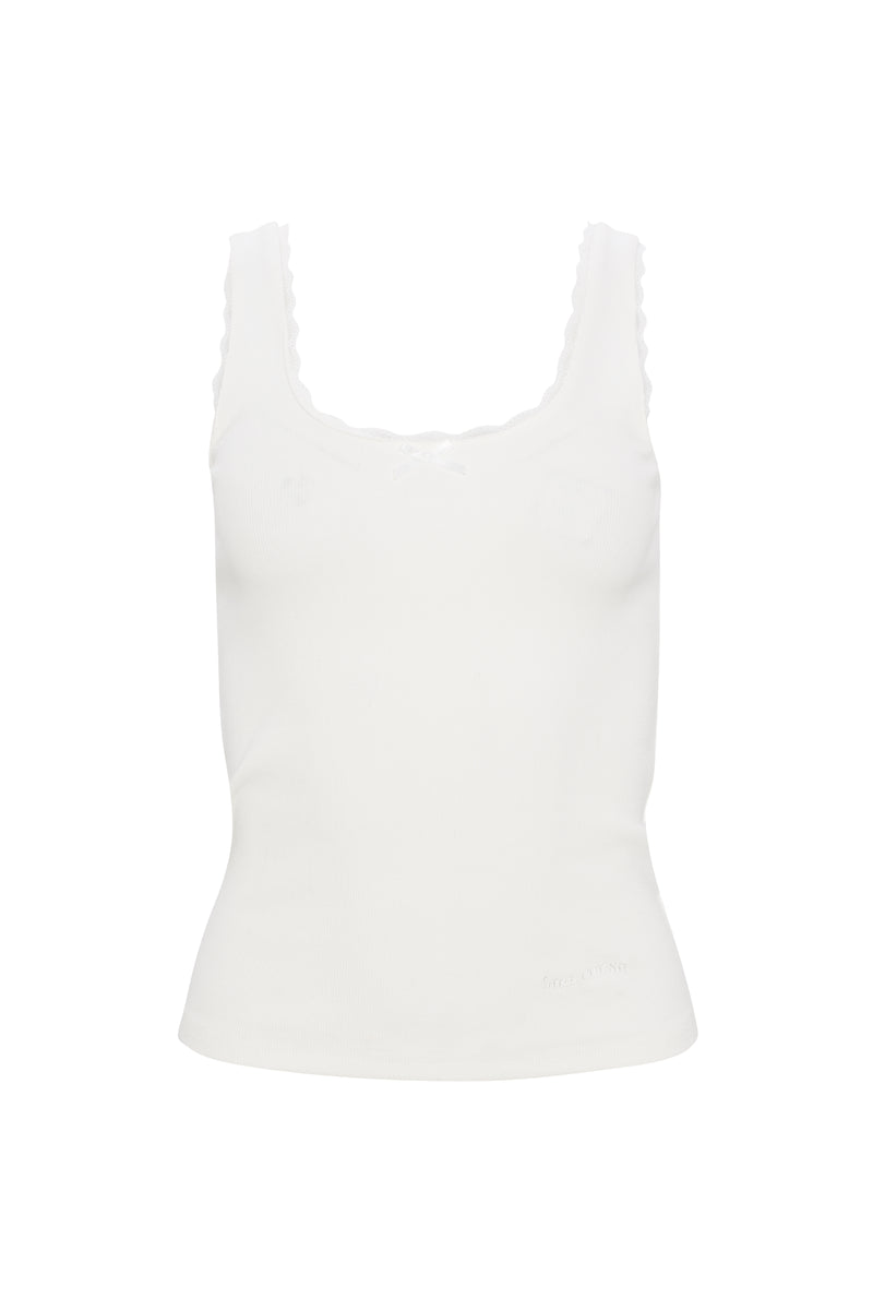 Everyday Lace Cami - White