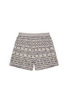 Jacquard Tribal Short - Blue