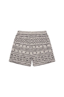 Jacquard Tribal Short - Blue