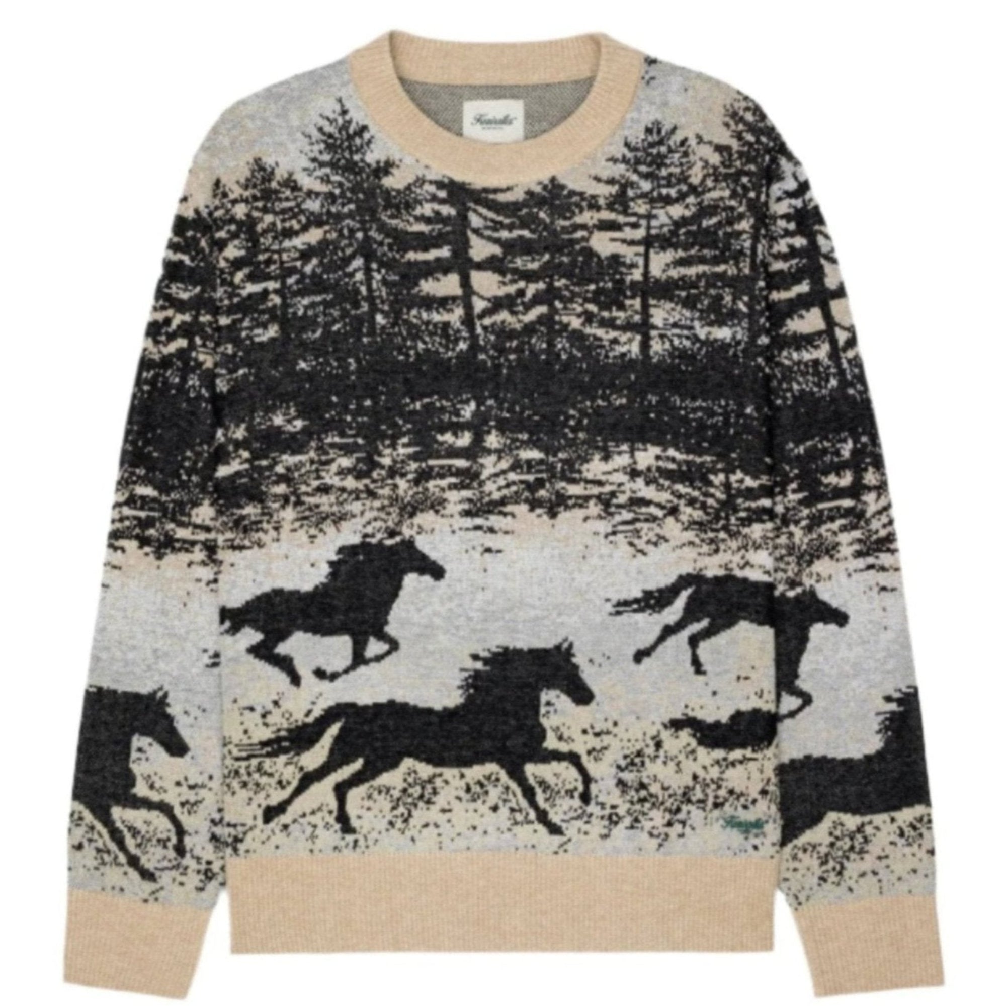 Wild Stallion Jacquard Knit