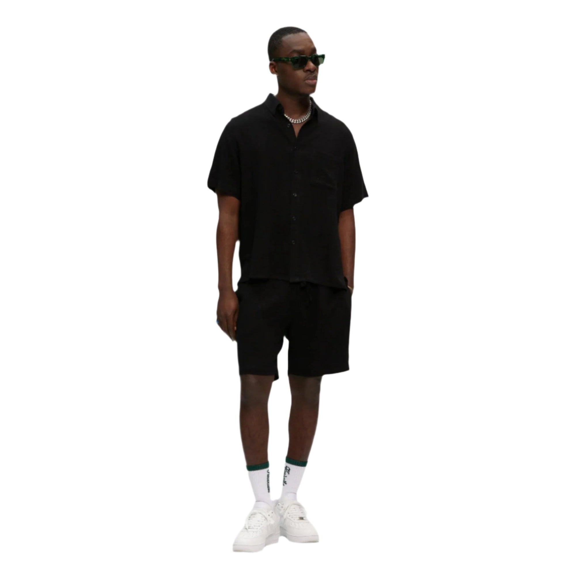 Black Linen Shirt