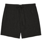 Black Linen Shorts