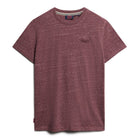 Burgundy Heather Organic Cotton Essentiel T-Shirt