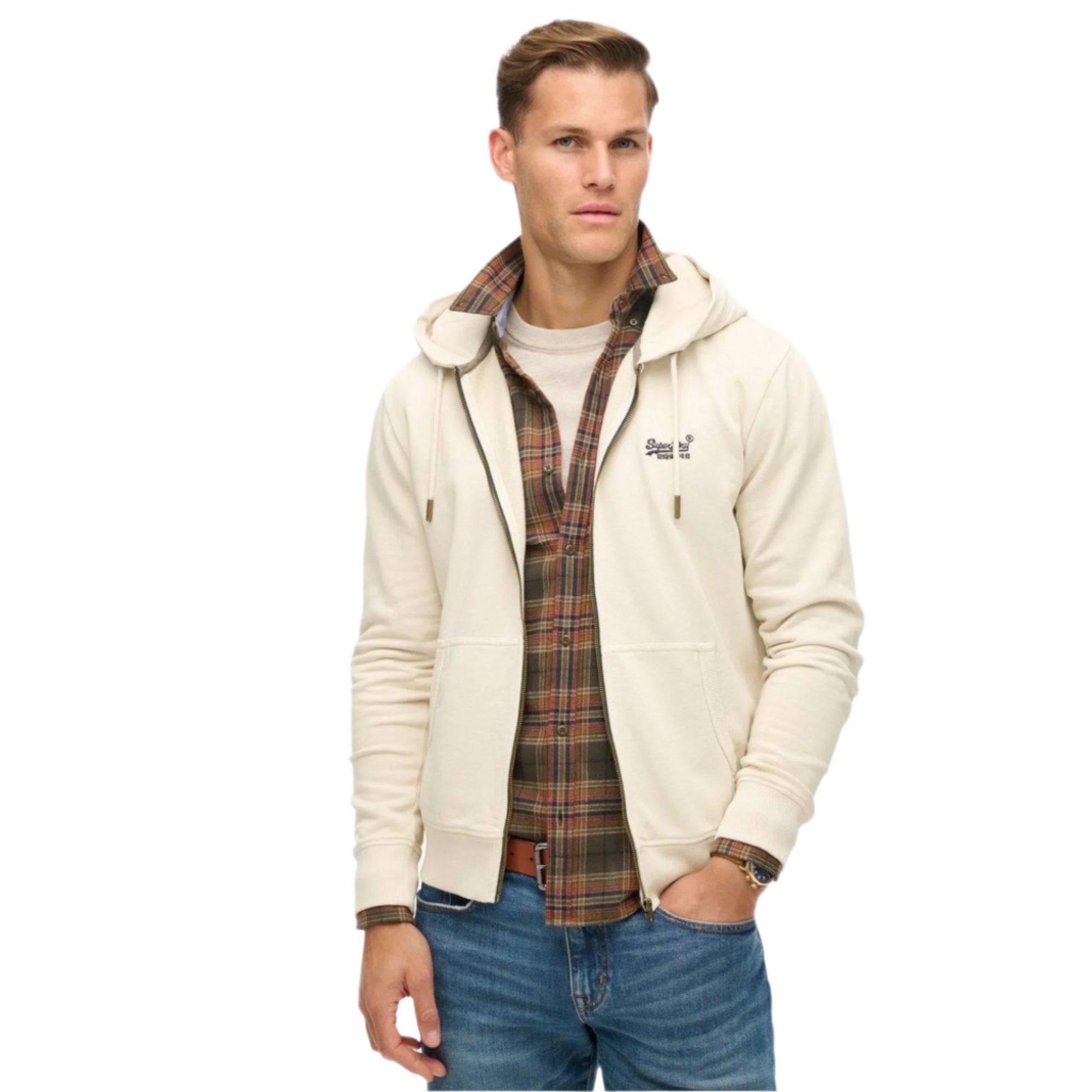 Washed Chalk Essential Logo Washed Ziphood