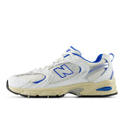 White & Blue 530 Sneakers