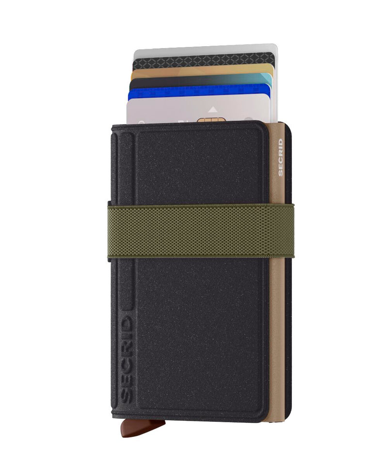 Bandwallet Liba  - Black-Olive (Non-leather)