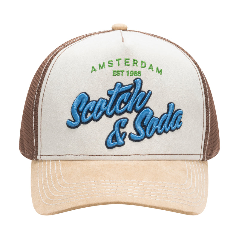 Dark Beige Altos Adjustable Trucker Hat