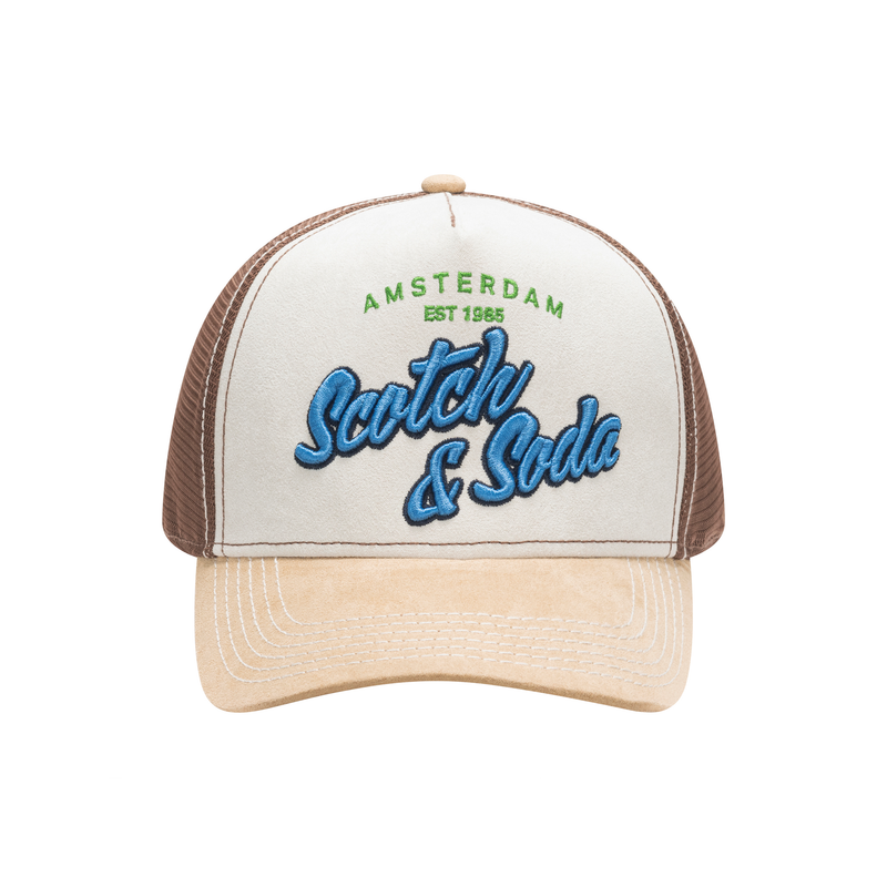Dark Beige Altos Adjustable Trucker Hat