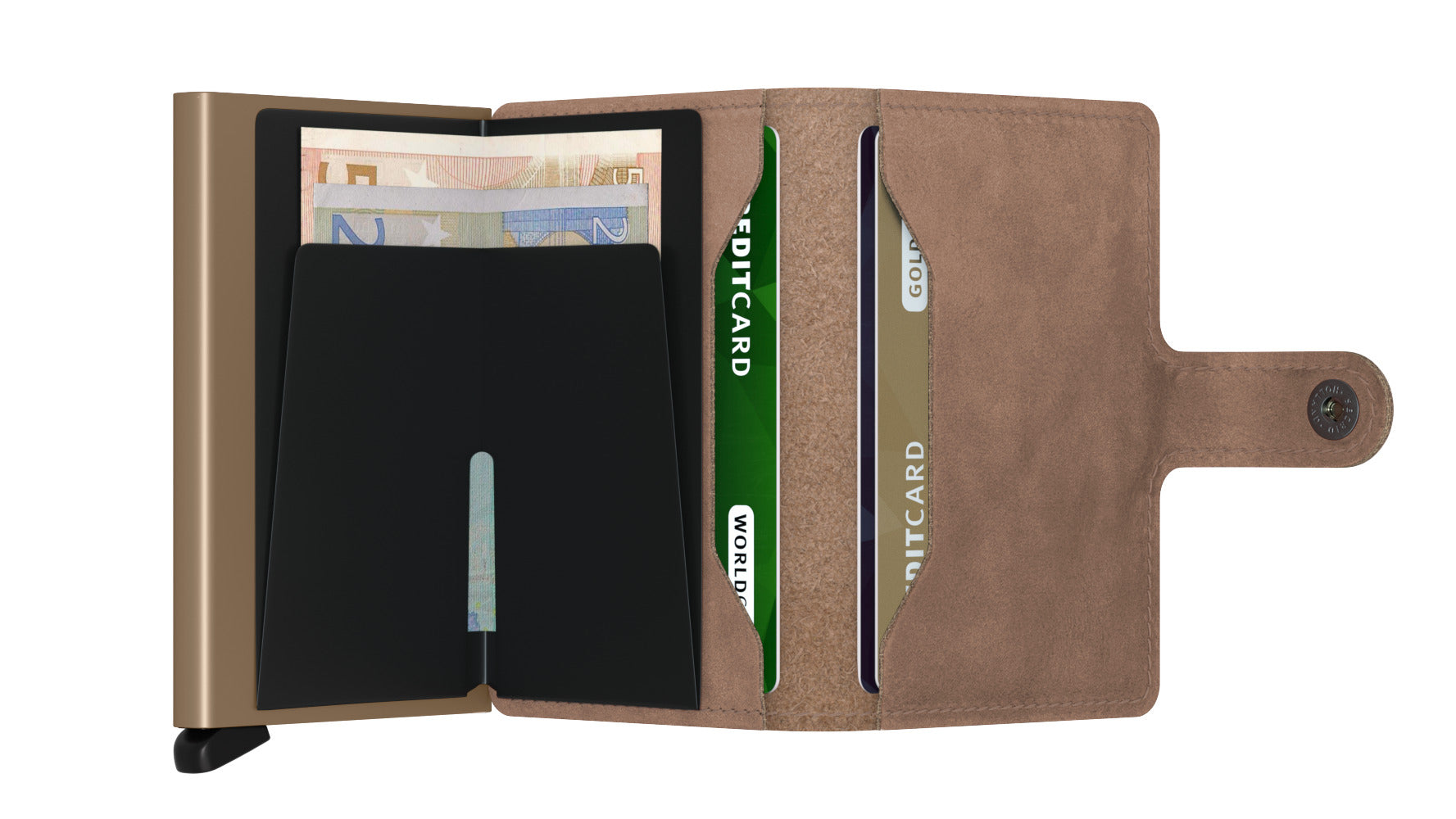 Miniwallet Vintage Taupe