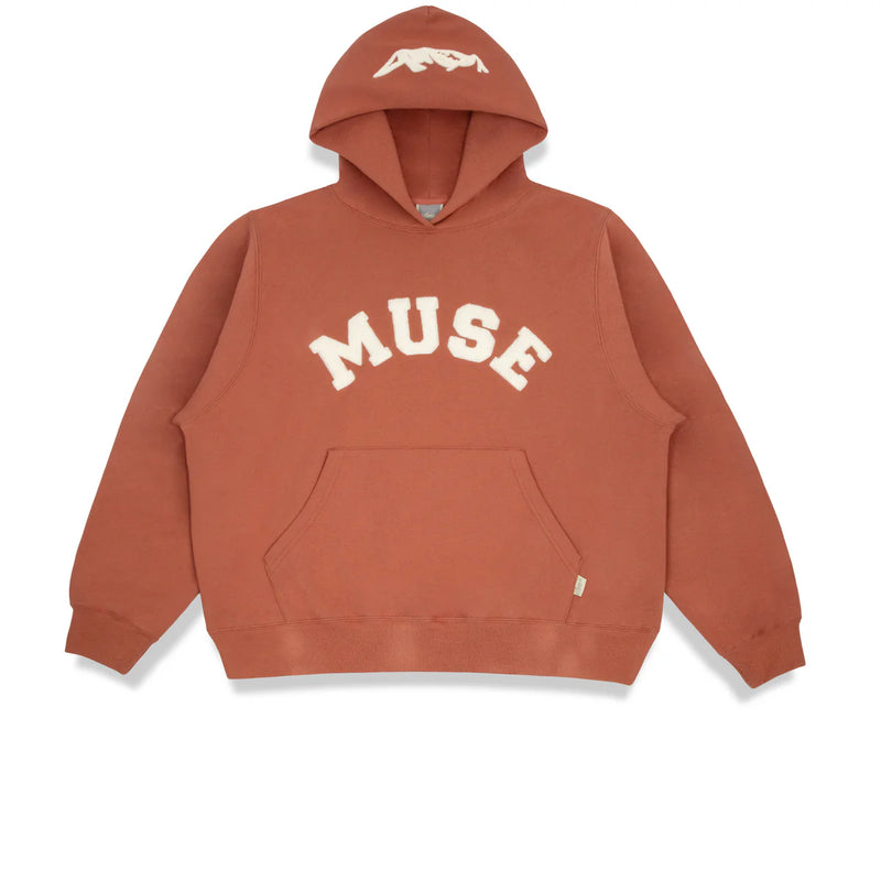 Heavyweight Chenille Hoodie - Terra Cotta