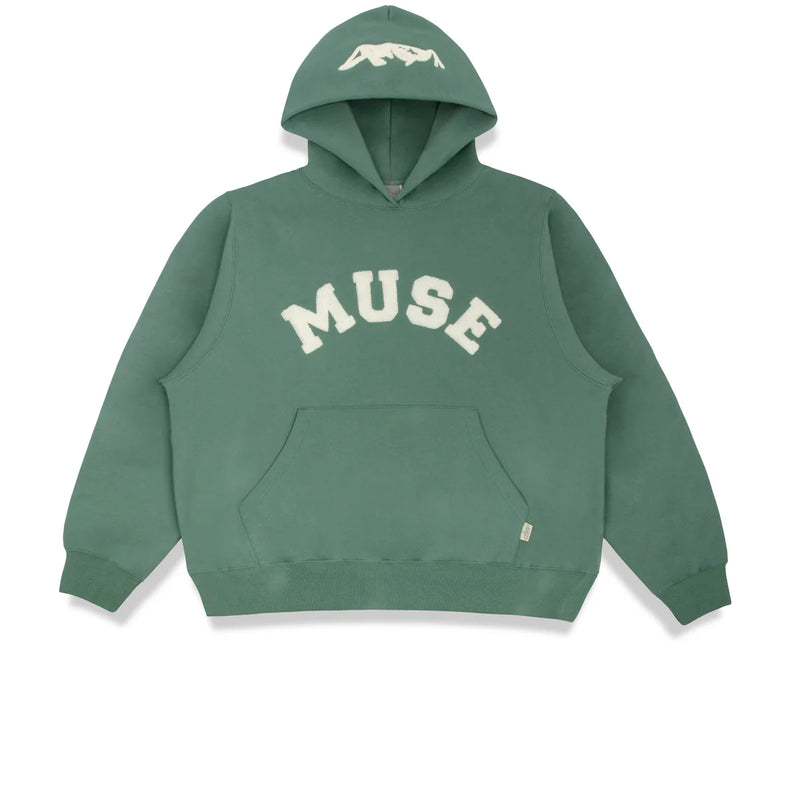 Heavyweight Chenille Hoodie - Teal