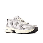 530 - Silver metallic with black cement